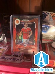 2021-22 Panini Premier League Prizm Edinson Cavani #285 Red Prizm /199 Man U